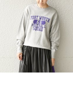 【SHIPS any別注】THE KNiTS:カレッジ スウェット