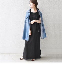 【WEB限定】〈手洗い可〉レイヤードカットワンピース◇