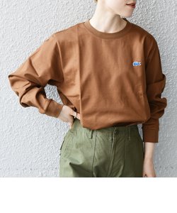 【SHIPS any別注】LACOSTE: NEW ヘビーウェイト コットン 長袖Tシャツ◇