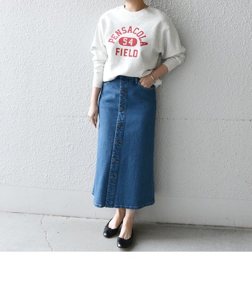 SHIPS any◇THE KNiTS: 復刻 カレッジ　カットソー スウェット