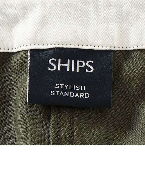 SHIPS STANDARD: FINX COTTON ツイル M-41 チノパンツ | SHIPS