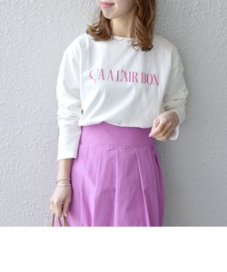 SHIPS any: Calisson ロゴ ロングスリーブ TEE