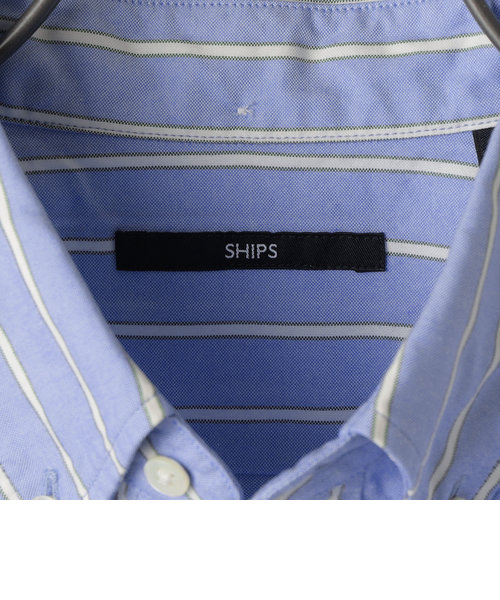 SHIPS: 播州織 ストライプ ショートスリーブシャツ | SHIPS（シップス