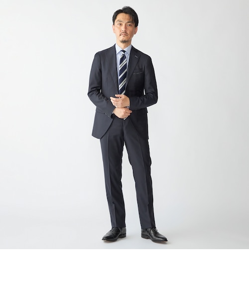 SHIPS: LORO PIANA FABRIC オーストラリス 無地 S3B スーツ | SHIPS 