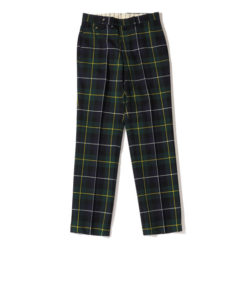 THOMSON: WOOL CHECK TROUSERS