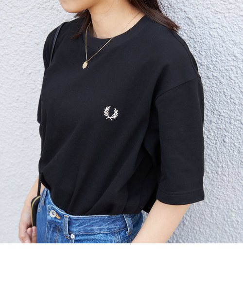 SHIPS別注】FRED PERRY: SOLOTEX（R) 鹿の子 ワンポイント ロゴ T 