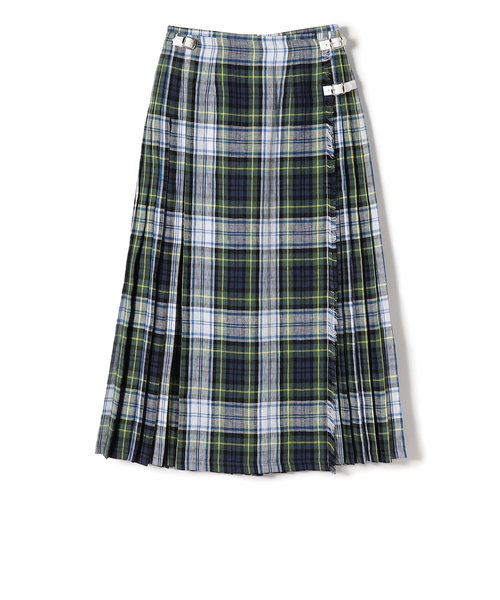 新品ONEIL OF DUBLIN: アコーディオン ロング キルト スカート