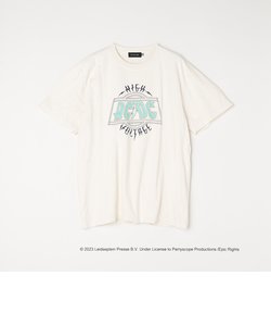 GOOD ROCK SPEED: ロック プリント クルーネック Tシャツ◇