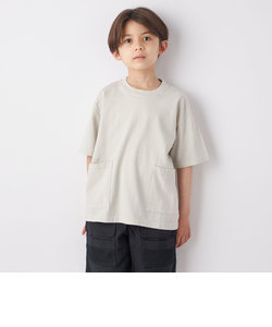 SHIPS any: ”COTTON USA” キャンプポケット クルーネック Tシャツ<KIDS>