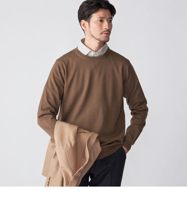 Australian Merino Wool】インターシャクルー ニット | J.PRESS MEN