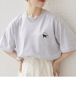 SHIPS any: ワンポイント ロゴ 刺繍 ”GOOD DOG” Tシャツ◇