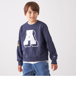 【SHIPS any別注】 Champion: テニスクラブ クルーネック スウェット 〈KIDS〉◇