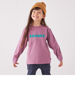 ARCH&LINE: SOUNDS プリント ロンT<KIDS>