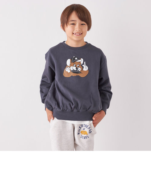 ARCH&LINE: オーガニックコットン プリント スウェット<KIDS>