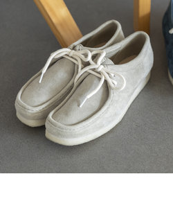 【SHIPS EXCLUSIVE】CLARKS: WALLABEE WHITE SOLE