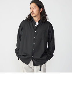 SHIPS: サイロフィル TW ツイル レギュラーカラー 長袖 シャツ