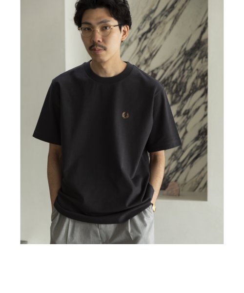 SHIPS別注】FRED PERRY: SOLOTEX(R) 鹿の子 ワンポイント ロゴ Tシャツ 