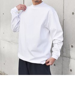SHIPS any: スムースコットン モックネック Tシャツ (ロンT)◆