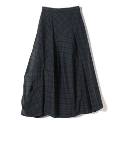 Primary NavyLabel:〈洗濯機可能〉ブラック ウォッチ スカート