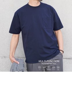 SHIPS any: 〈接触冷感・遮熱・UVカット機能等〉サマーファンクション ポケット Tシャツ 24SS◆