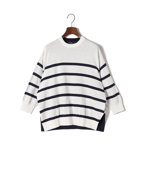 Primary Navy Label:SEAISLAND コットン ボーダー TEE ◇