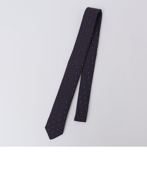 MARCEL LASSANCE: SILK/COTTON KOMON NARROW TIE