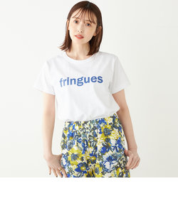 SHIPS Colors:FRINGUES ロゴ プリント TEE◇