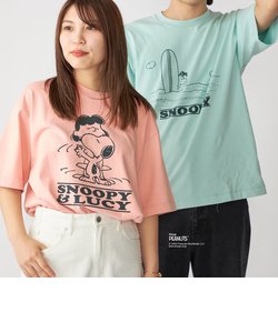  SHIPS: VINTAGE PEANUTS スヌーピー プリント Tシャツ 24SS