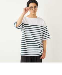 SHIPS Colors:バスク ボーダー TEE