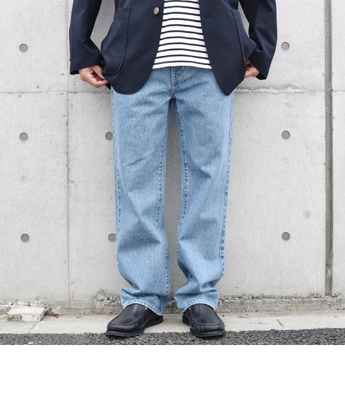 【SHIPS any別注】NEEDBY heritage: JOE ストレート デニム パンツ◆