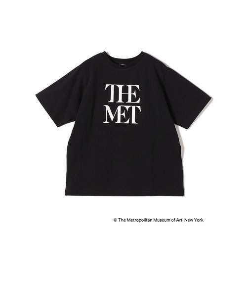 SHIPS Colors:THE MET コラボ ロゴ プリントTシャツ