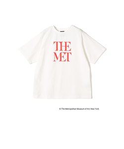 SHIPS Colors:THE MET コラボ ロゴ プリントTシャツ