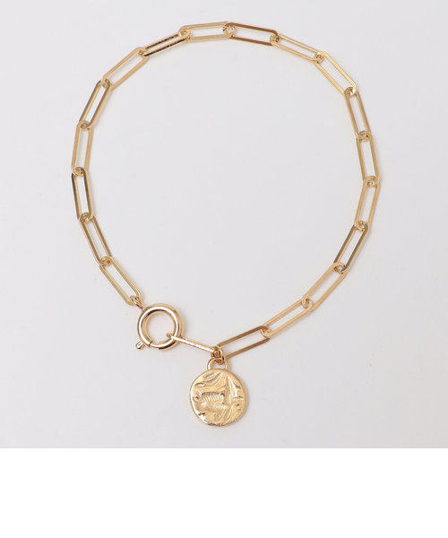 SHIPS: ANCIENT COIN CHARM BRACELET