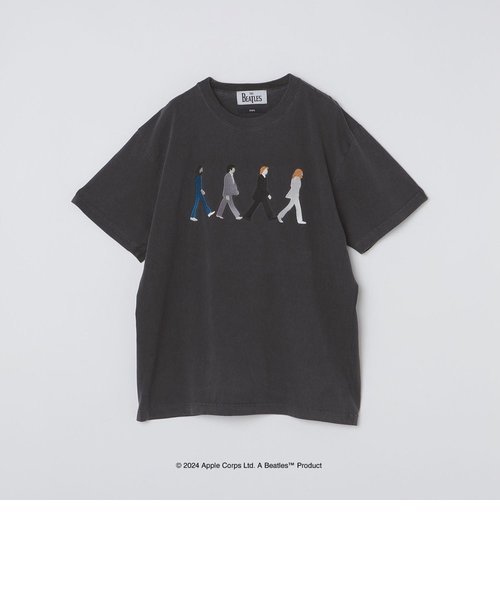 *SHIPS: THE BEATLES ヴィンテージライク エンブロイダリー Tシャツ