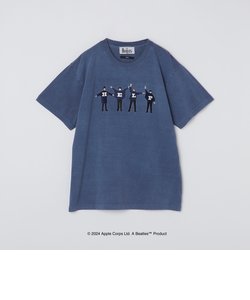 *SHIPS: THE BEATLES ヴィンテージライク エンブロイダリー Tシャツ