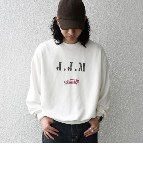 【SHIPS any別注】J.J.Mercer: OLD & NEW CLASSIC スウェット◆