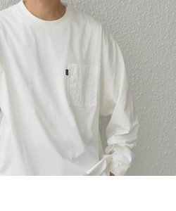 *SHIPS any: 〈撥水加工〉Teflon EcoElite(TM) ナイロンポケット Tシャツ (ロンT)◆
