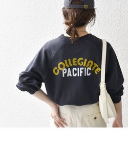 《予約》【SHIPS any別注】Collegiate Pacific: ロゴ プリント＆刺繍 スウェット