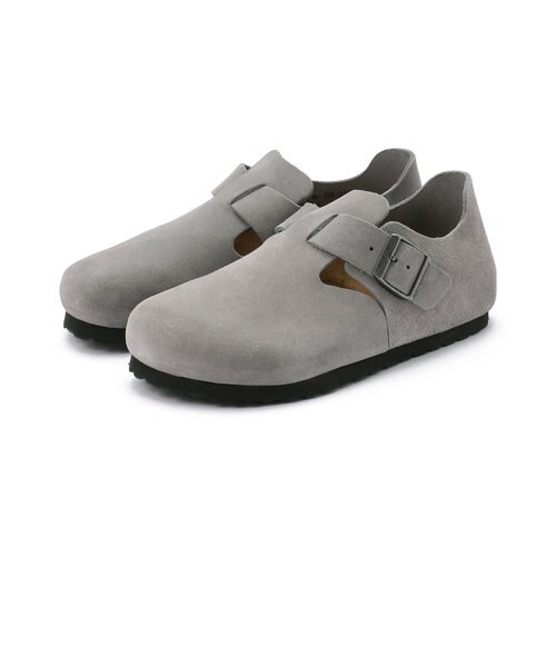 ビルケンシュトック】ロンドン/ホエールグレー スエードレザー 