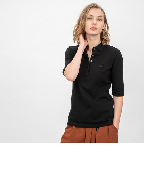 スリムフィットポロシャツ (五分袖) | LACOSTE（ラコステ）の通販 - &mall