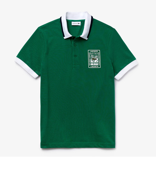 ROLAND GARROS』シリーズ レターボックスデザインポロシャツ (半袖