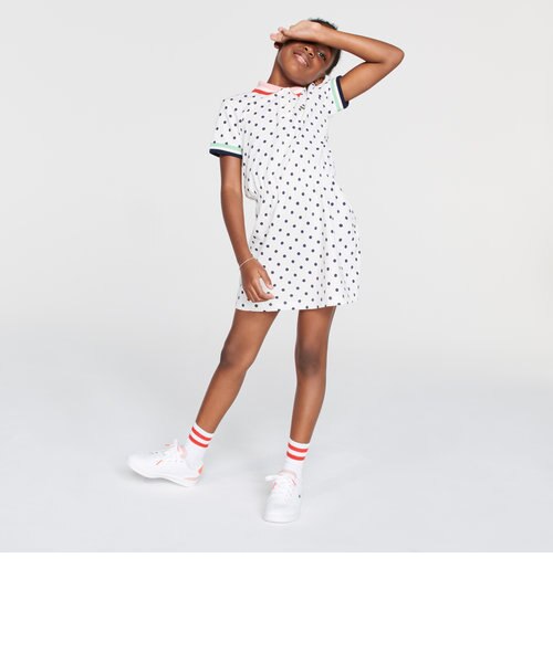 Girlsドットポロワンピース Lacoste ラコステ の通販 Mall