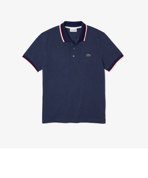 トリコロールリブニットポロシャツ | LACOSTE（ラコステ）の通販 - &mall