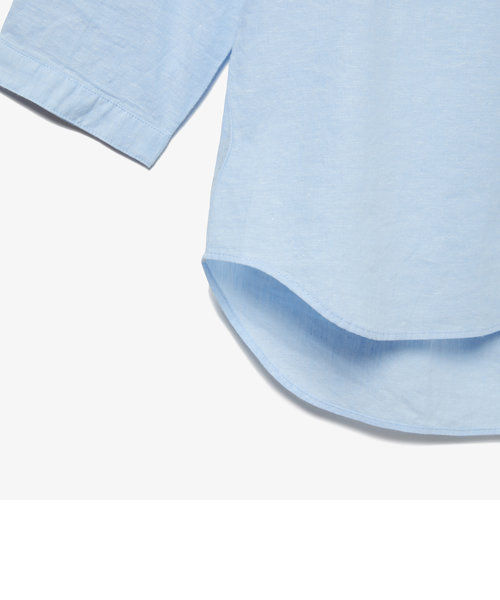 リネンコットンスキッパーネックシャツ | LACOSTE（ラコステ）の通販