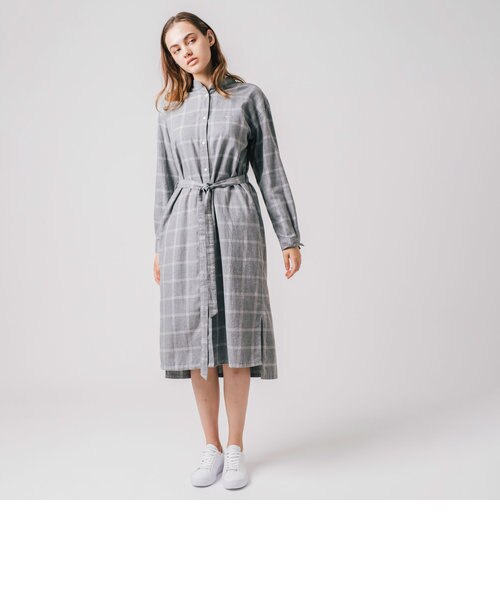 シャツワンピース グレー 灰色 通販 ららぽーと公式通販 Mall