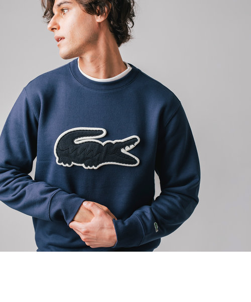 ビッグクロックエンブレムクルーネックスウェット | LACOSTE（ラコステ