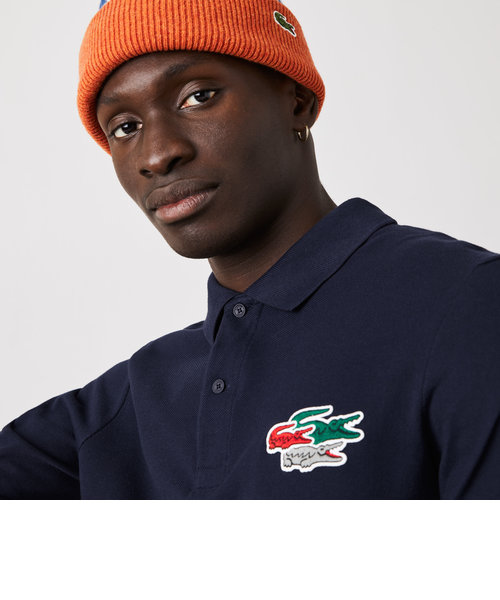 発売 日 LACOSTE マルチクロックエンブレム オーガニックコットン長袖