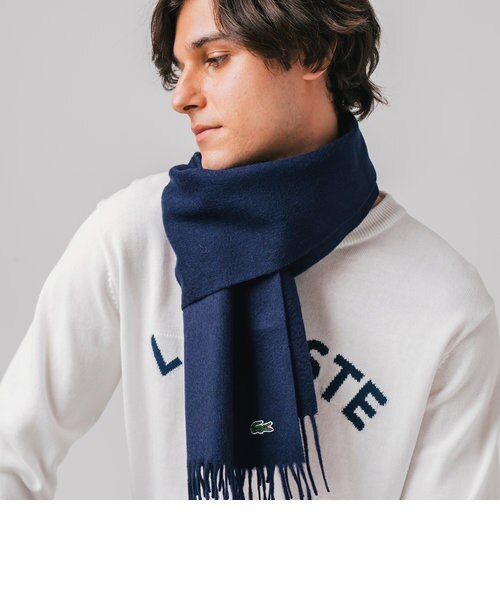 メンズのマフラー ショール ブルー ネイビー 青色 通販 ららぽーと公式通販 Mall