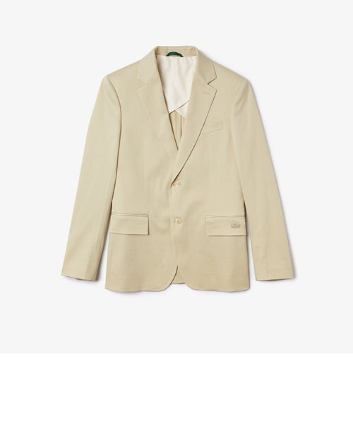 全品最安値に挑戦 ラコステ コットン麻混 テーラード カジュアル