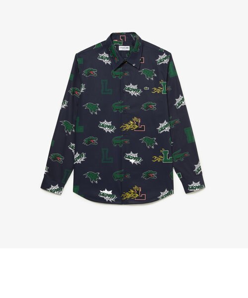 コミックグラフィクプリント長袖シャツ | LACOSTE（ラコステ）の通販 